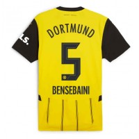 Fotbalové Dres Borussia Dortmund Ramy Bensebaini #5 Domácí 2024-25 Krátký Rukáv